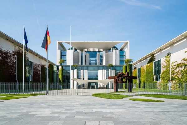 das Bundeskanzleramt in Berlin