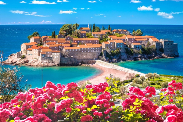 Montenegro, ein Blick auf die Stadt